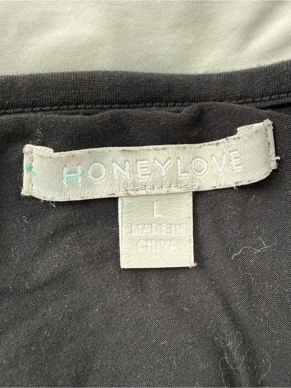Women’s Honeylove Black & White Sleep Cami Pajama Set - Picture 3 of 7